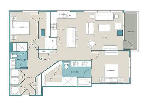 Floor plan B7