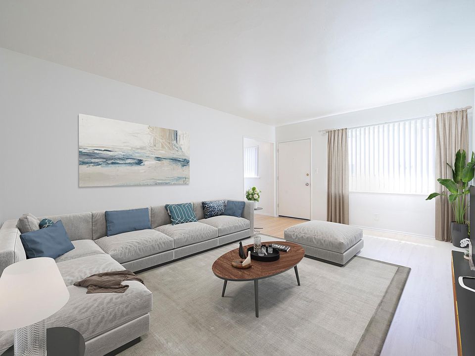Staged photo - apartment is not furnished