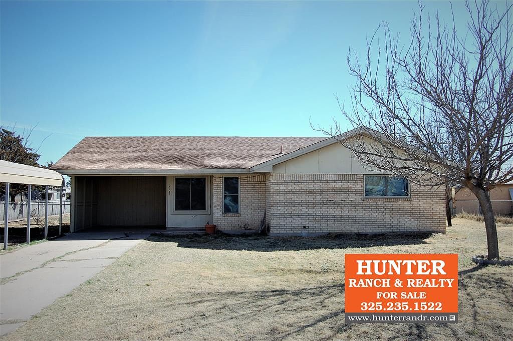 603 Elm St, Roscoe, TX 79545 Zillow