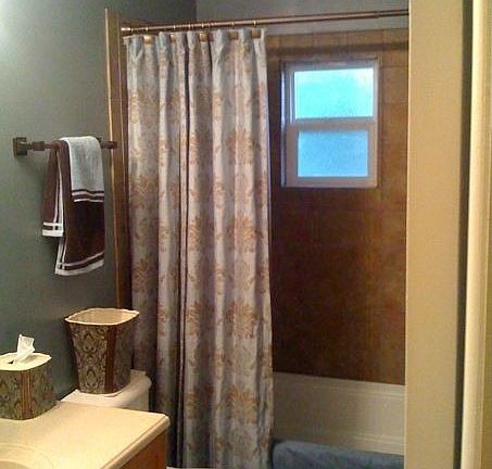 Remodeled with slate tile