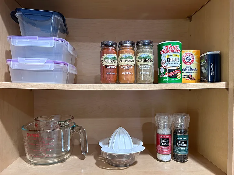 Amenities for cooking