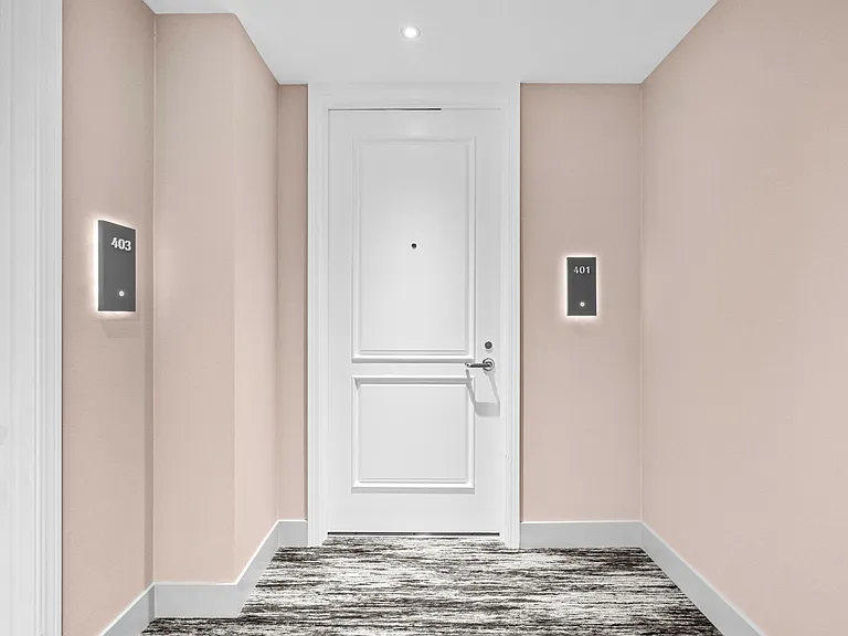 Renovated corridors