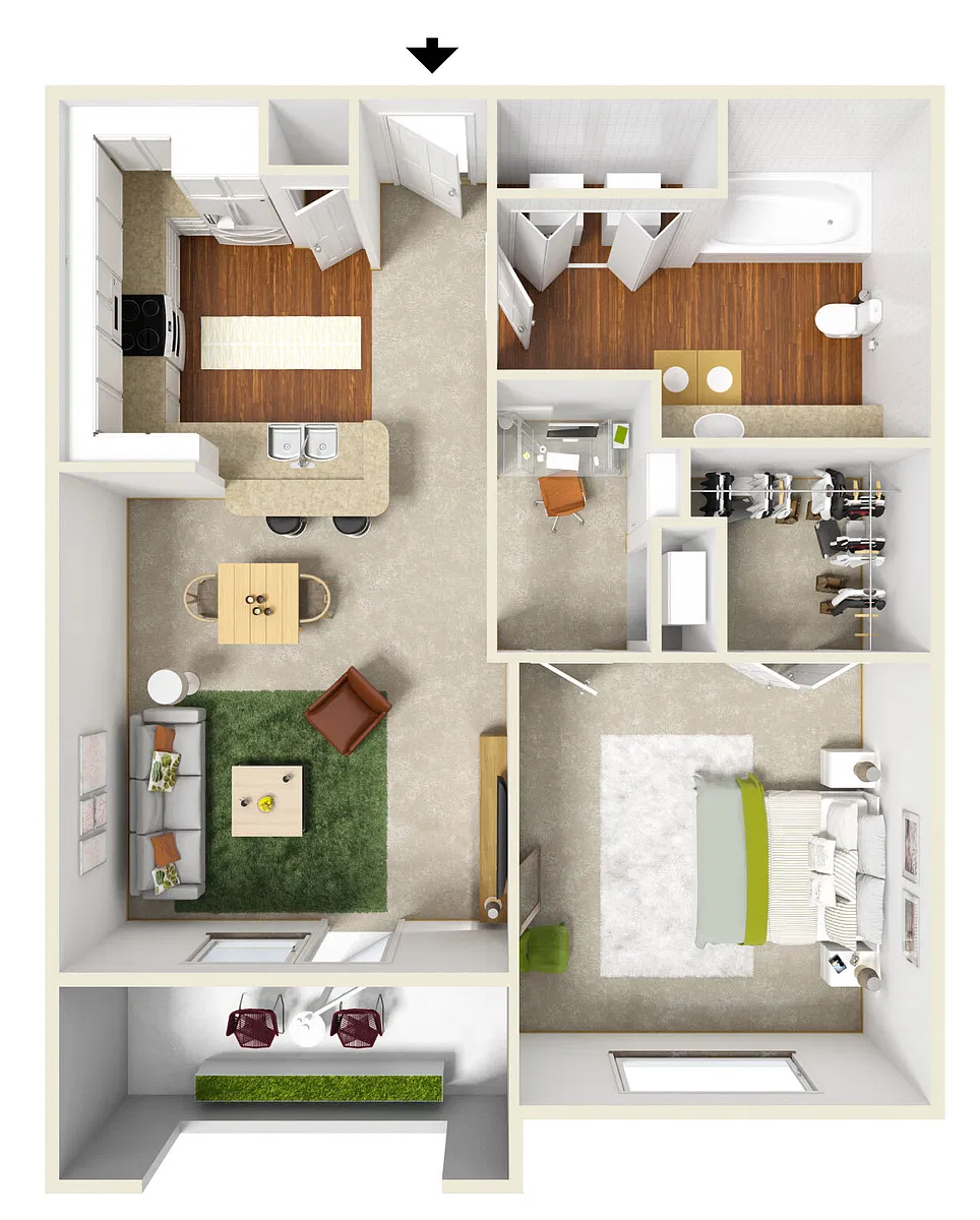 Floor plan Celaya