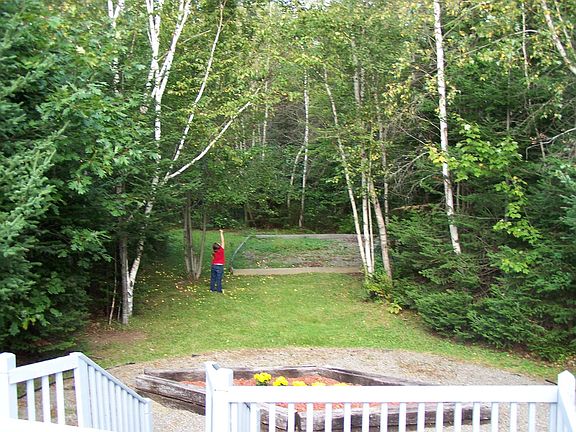 view from kitchen