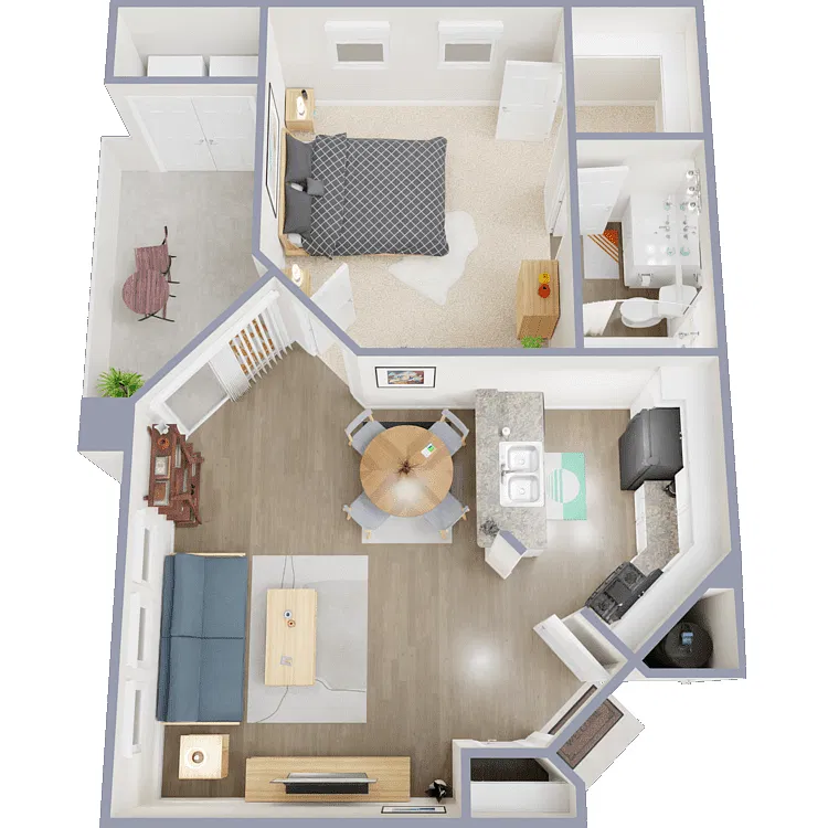Floor plan Plan One