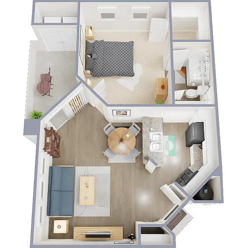 Floor plan Plan One