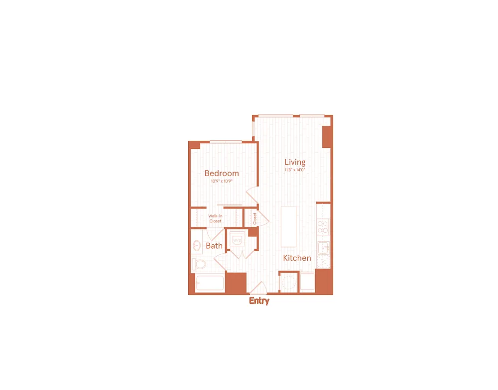 Floor plan Market House A16