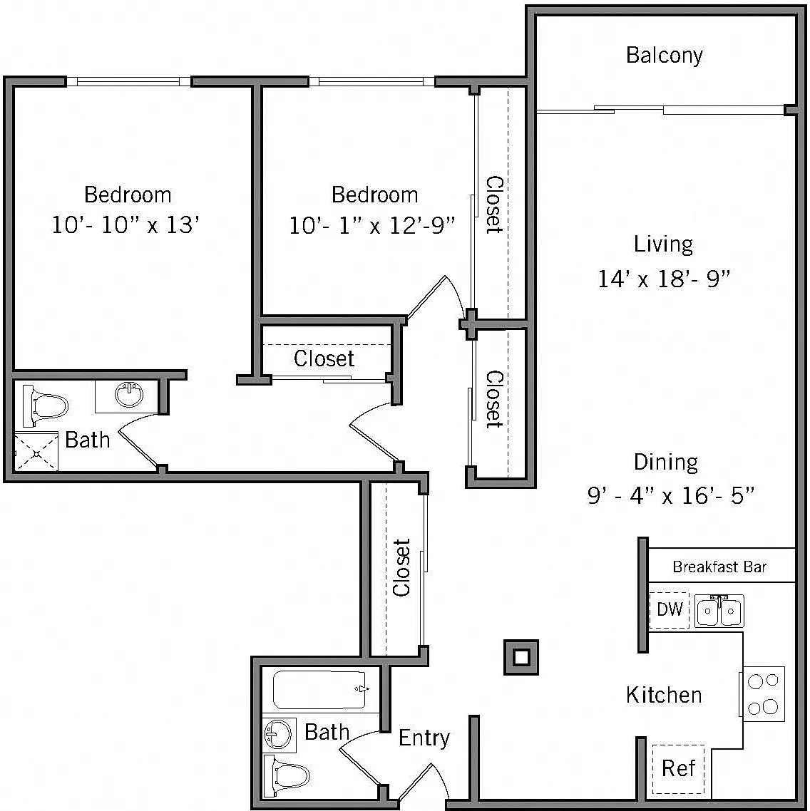 Floor plan 2A