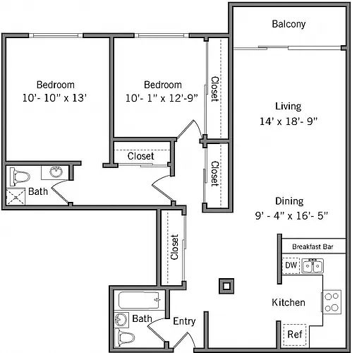 Floor plan 2A