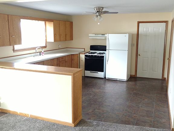Kitchen with Lake View