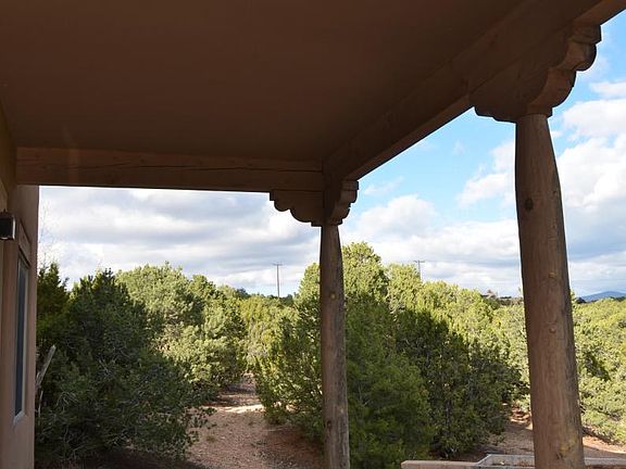 Covered pation and backyard