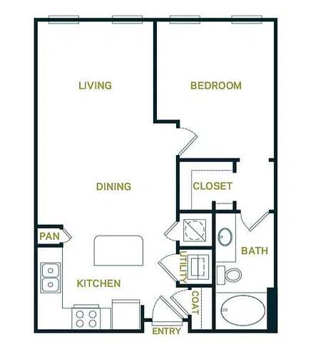 Floor plan A1R