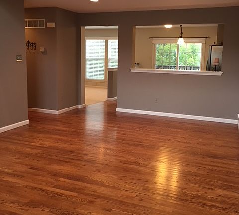 Beautiful hardwood floors