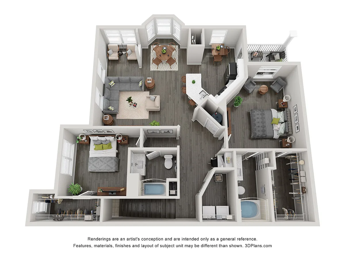 Floor plan B2 Upper
