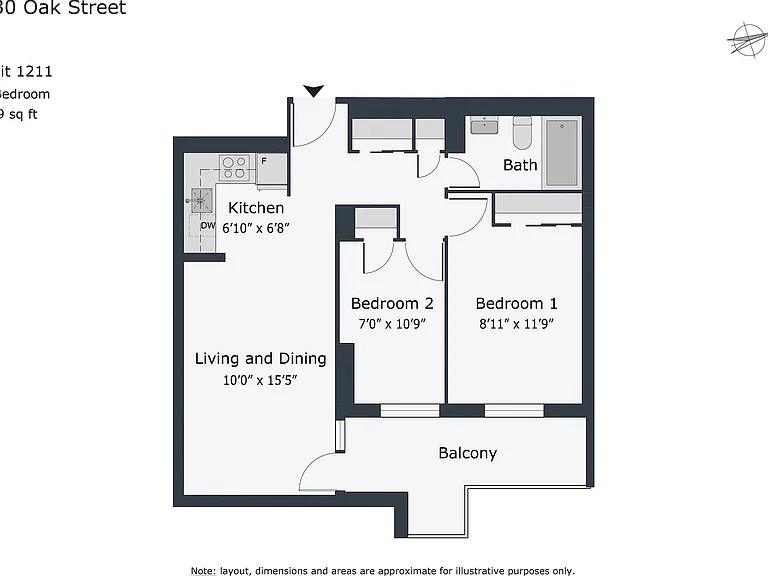 230 Oak St — Photo 44