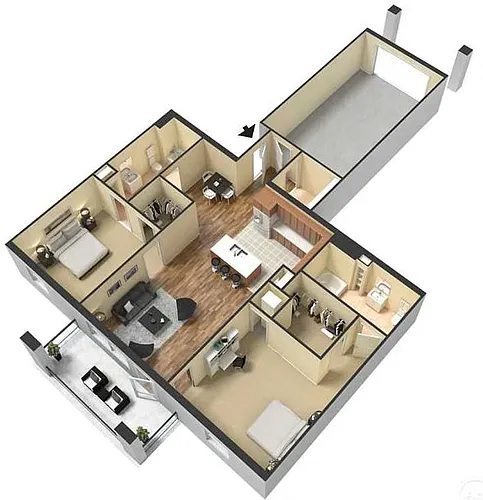 Floor plan Dewberry