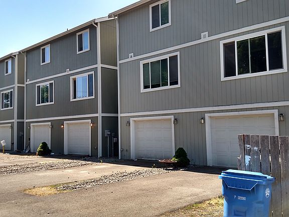 Back of Building with Garage