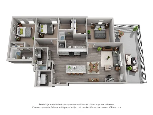 Floor plan Fletcher