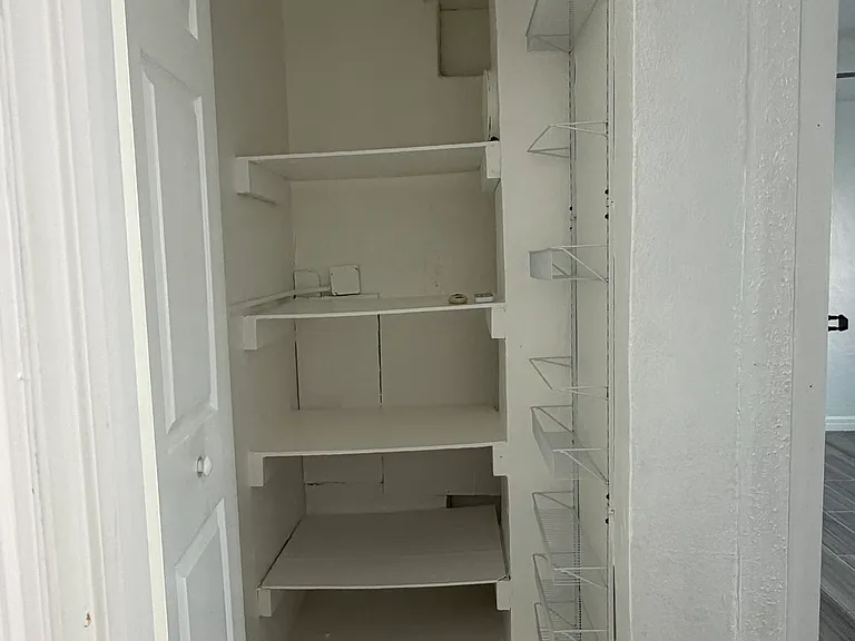 Hall closet