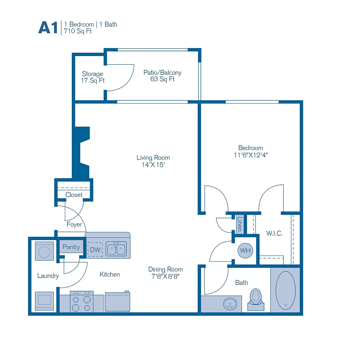 Floor plan A1