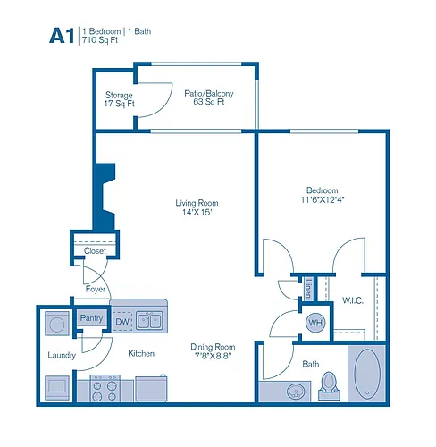 Floor plan A1
