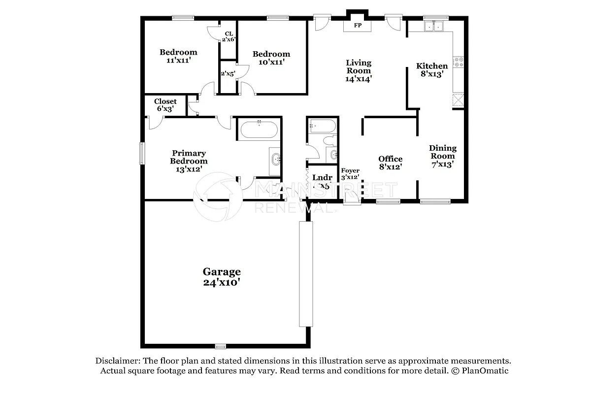 Floor Plan - 2070 Corners Cir