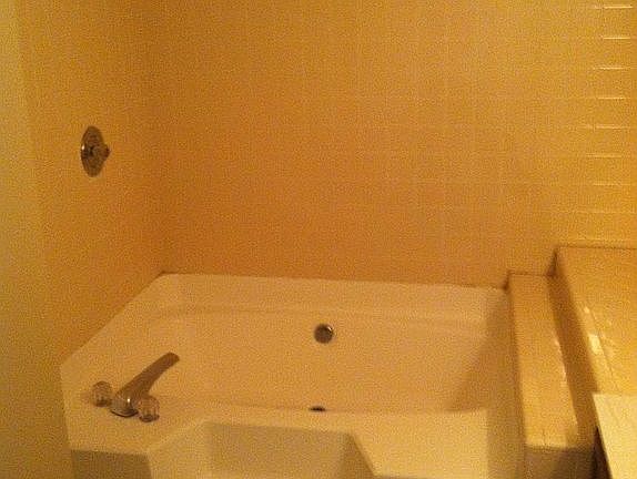 Large soaking tub