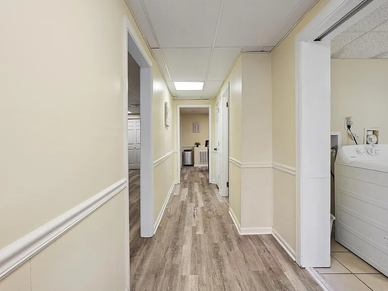 Basement Level Hallway