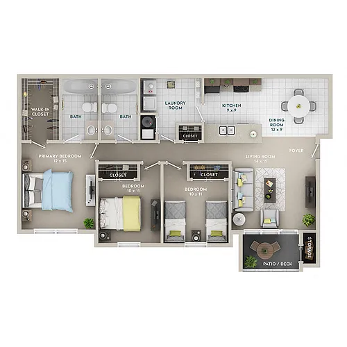 Floor plan Myrtle