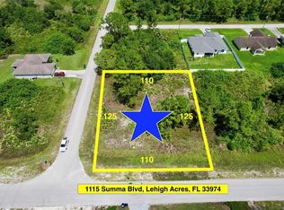 1115 SUMMA BOULEVARD LOT 20, LEHIGH ACRES, FL 33974