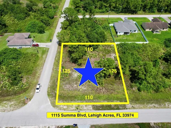 1115 SUMMA BOULEVARD LOT 20, LEHIGH ACRES, FL 33974