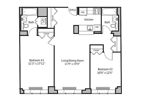 2nd image of 229 Chrystie St APT 1003