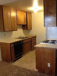 galley style kitchen