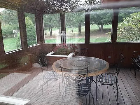 The patio