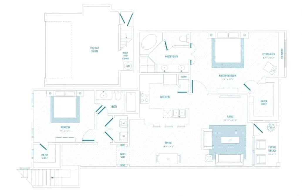 Floor plan B4