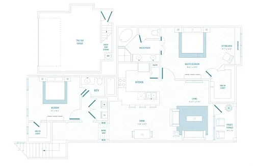 Floor plan B4