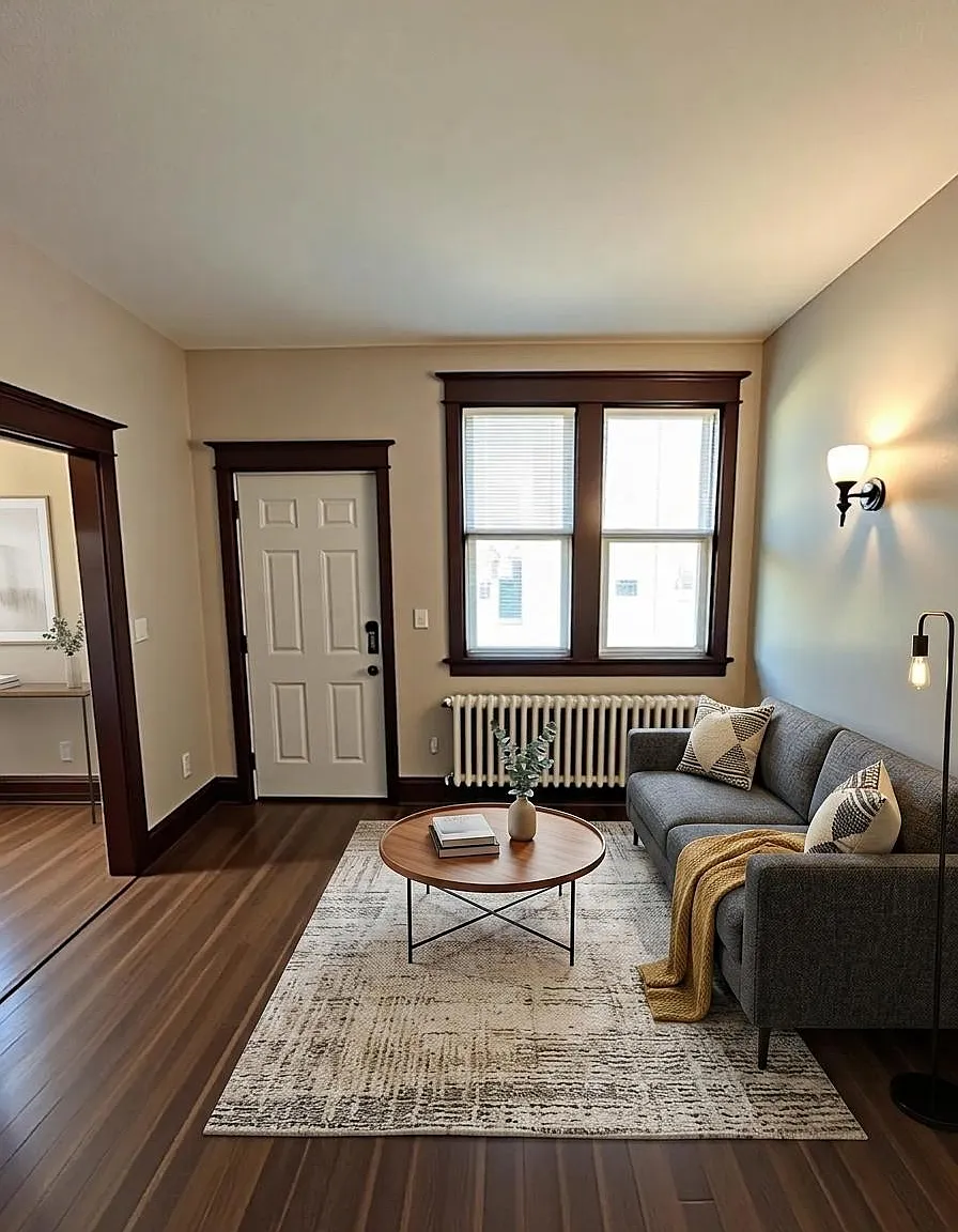 Cozy Main Floor 1 Bedroom with Private Entrance and Parking — Photo 1
