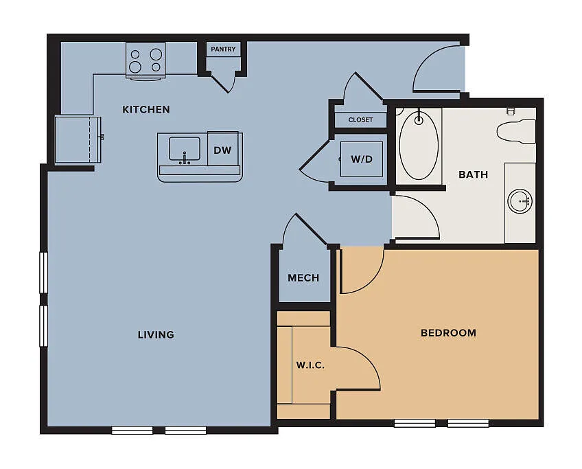 Floor plan A16