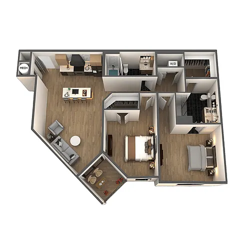 Floor plan Sanctuary (B3)