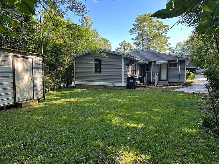 Back of the property