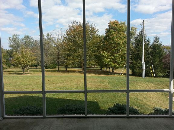 Screened Back Porch View