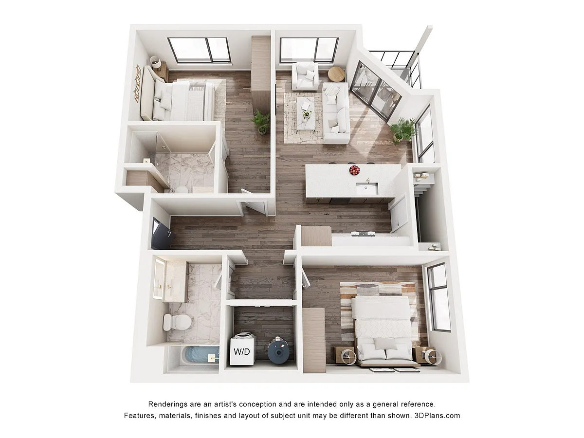 Floor plan The Wright
