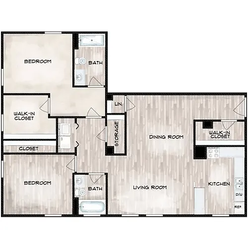Floor plan B2