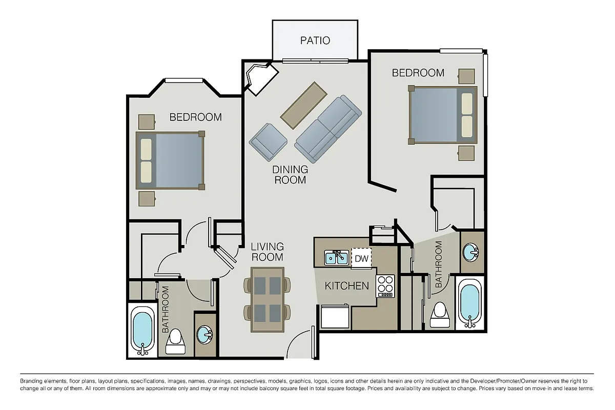 Floor plan Plan 2C