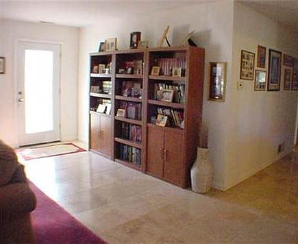 entry way, main house