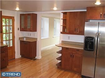 New kitchen into dining room