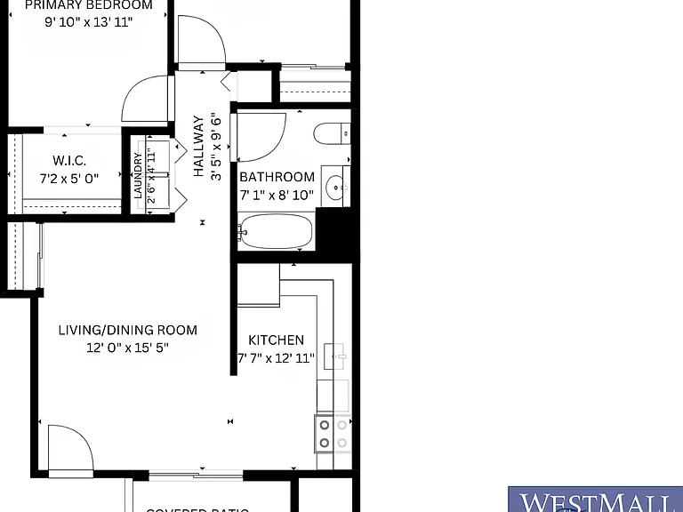 2x1 Standard l 761 sq ft l Westmall Terrace 2x1 Standard l 761 sq ft l Westmall Terrace