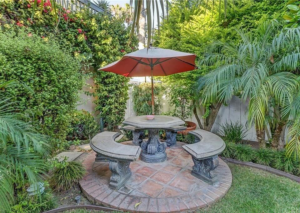Garden seating.