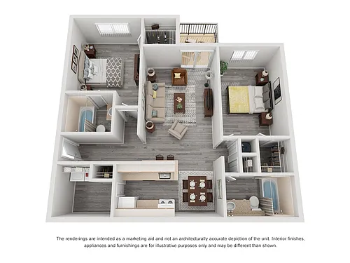 Floor plan Model B2