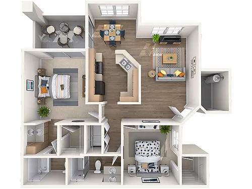 Floor plan B1